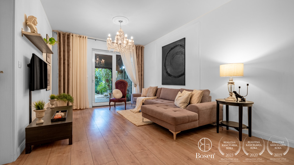 BOSEN | 3-izbový byt v samostatnom rodinnom dome s veľkou záhradou a parkovaním