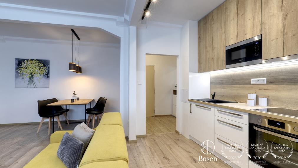 BOSEN I REZERVOVANÝ Zrekonštruovaný 2-izbový byt pri Štrkoveckom jazere