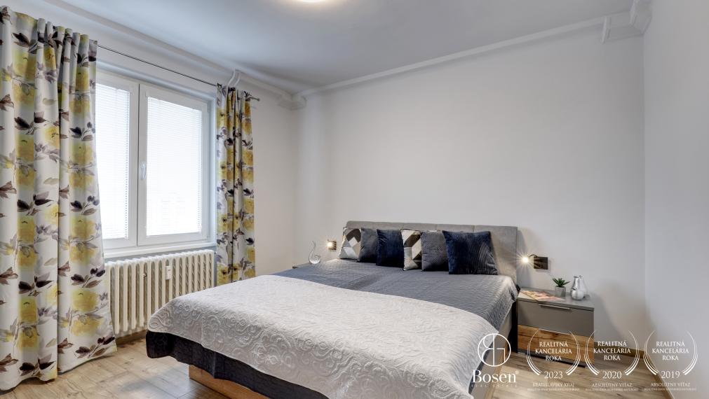 BOSEN I REZERVOVANÝ Zrekonštruovaný 2-izbový byt pri Štrkoveckom jazere