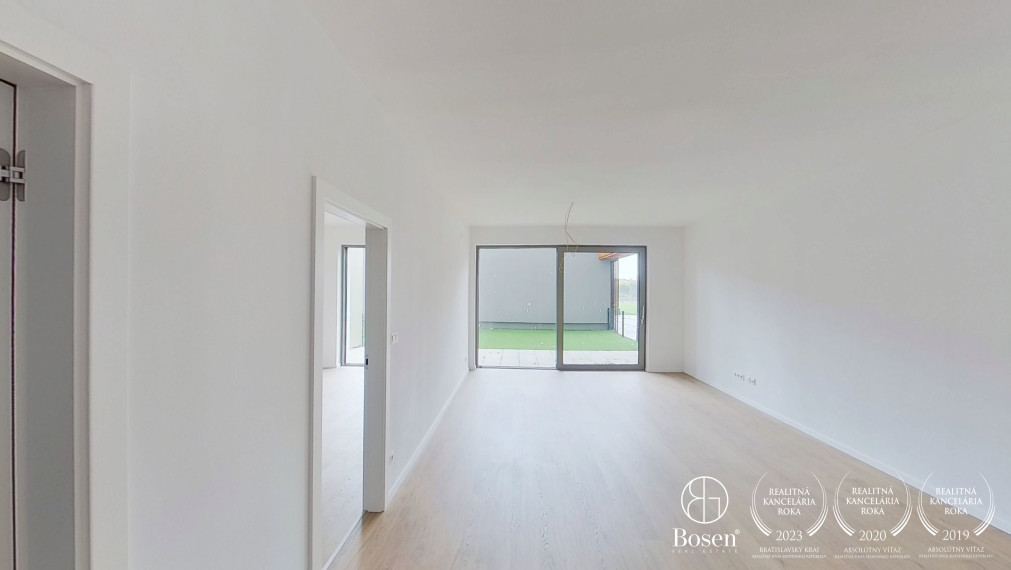 BOSEN |  BLUEWAVE _ 2 izbový apartmán s predzáhradkou A2_02, Banka, Piešťany, 122.94 m2