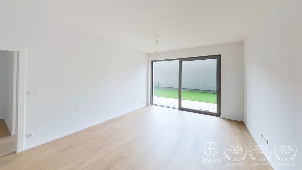 BOSEN |  BLUEWAVE _ 2 izbový apartmán s predzáhradkou A2_02, Banka, Piešťany, 122.94 m2