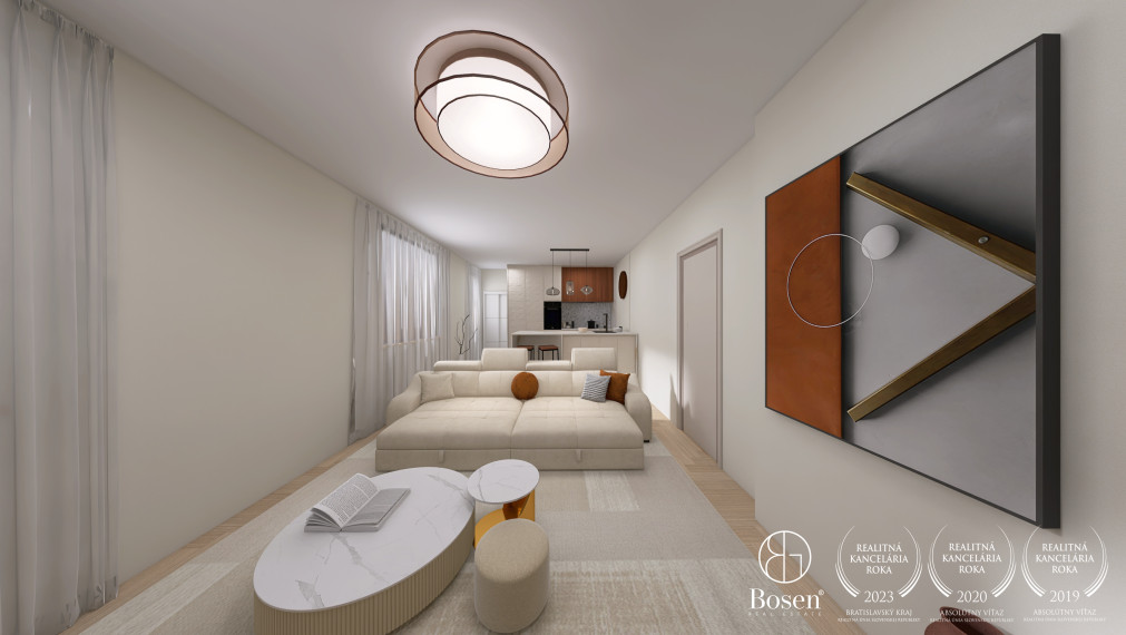 BOSEN | Pôvodný stav 4 izb byt s logiou Ružinov, 74 m2