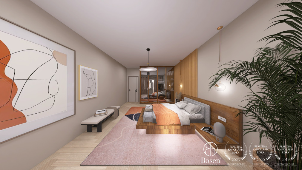 BOSEN | Pôvodný stav 4 izb byt s logiou Ružinov, 74 m2