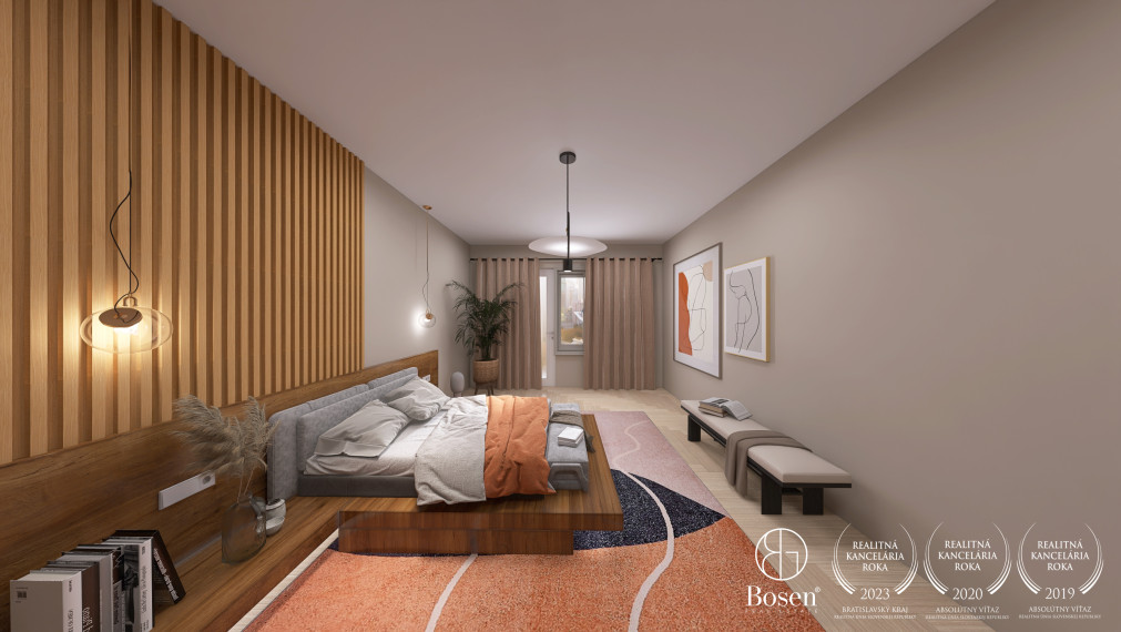 BOSEN | Pôvodný stav 4 izb byt s logiou Ružinov, 74 m2