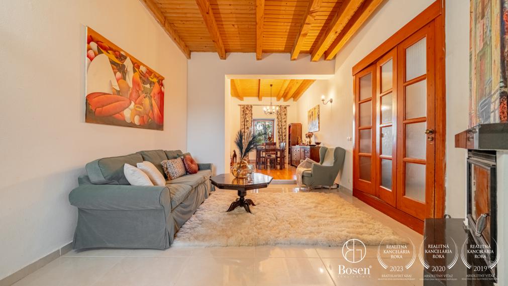 BOSEN | Unique country estate, family house, stable, 30,000 m² land, only 27 km from Bratislava, Dúbrava