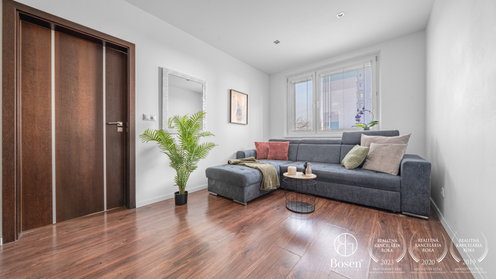 BOSEN | Zrekonštruovaný 3-izbový byt s lodžiou a pivnicou – Petržalka