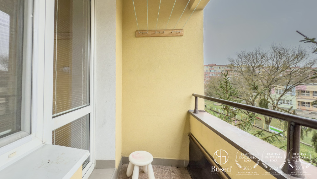 BOSEN | Výnimočný 3 izbový byt s loggiou, 84m2, M. Rázusa