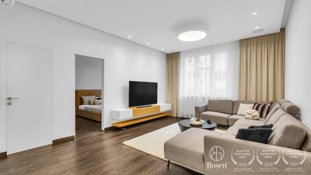 BOSEN | Mestská elegancia s nadčasovým dotykom - 3 izb. byt,  Medená ulica, Staré Mesto, 98 m2