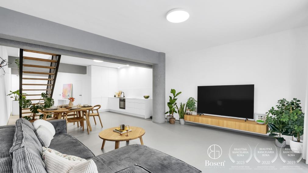 BOSEN | Novostavba 3 izbový mezonet s terasou 163,64 m2, Obchodná ulica, Bratislava – m.č. Staré Mesto