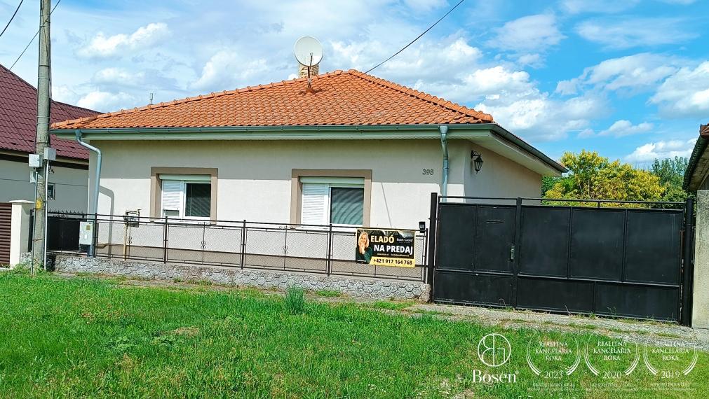 BOSEN | Na predaj 4 izbový rodinný dom v obci Tomášikovo