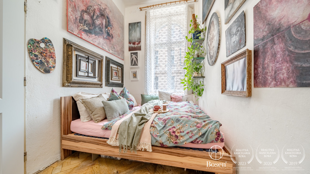 BOSEN | Tichý 2 izbový byt, Kozia, Bratislava-Staré mesto