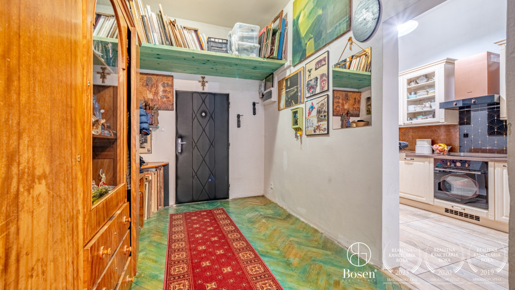 BOSEN | Tichý 2 izbový byt, Kozia, Bratislava-Staré mesto