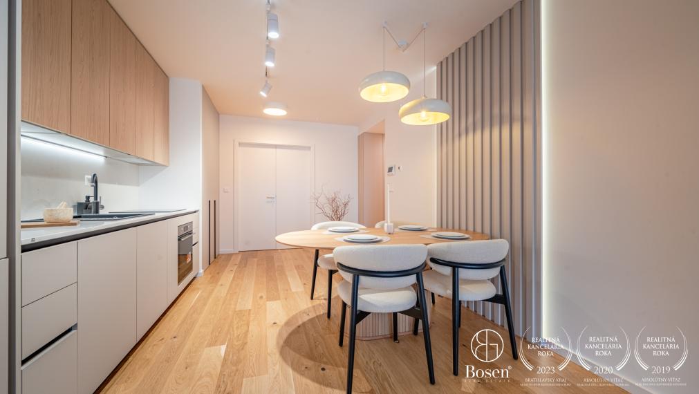 BOSEN | 3kk zariadený byt v novostavbe ZWIRN s garantovaným nájomcom