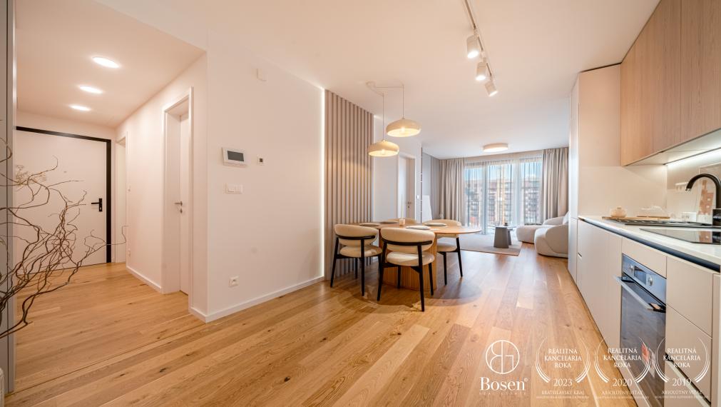 BOSEN | 3kk zariadený byt v novostavbe ZWIRN s garantovaným nájomcom