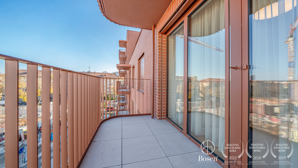 BOSEN | 3kk zariadený byt v novostavbe ZWIRN s garantovaným nájomcom