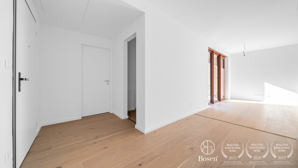 BOSEN | ZWIRN: 2kk priestranný byt v novostavbe, Ružinov, 66 m2