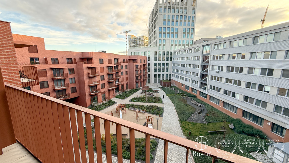 BOSEN | 3kk zariadený byt v novostavbe ZWIRN s garantovaným nájomcom