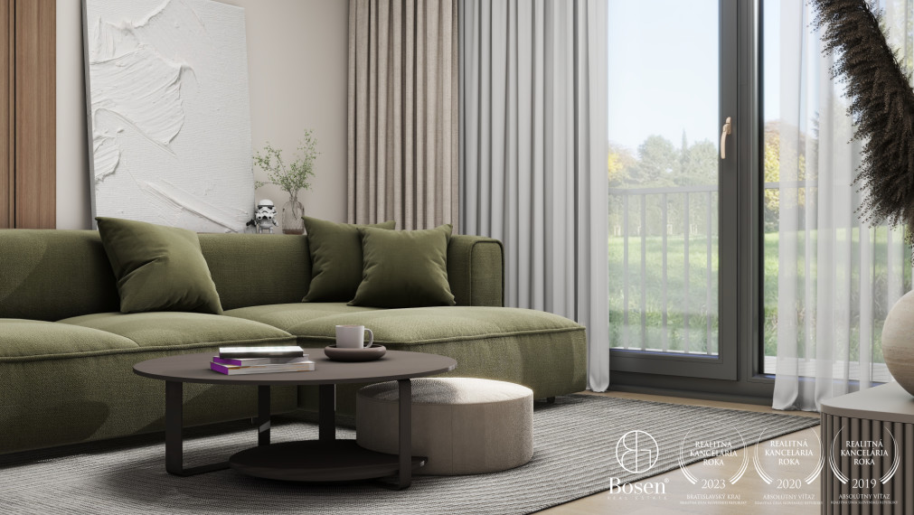 BOSEN | 2-room apartment with balcony in the new ALTUM building - Comfort, nature and community atmosphere