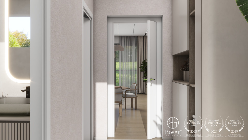 BOSEN | 2-room apartment with balcony in the new ALTUM building - Comfort, nature and community atmosphere