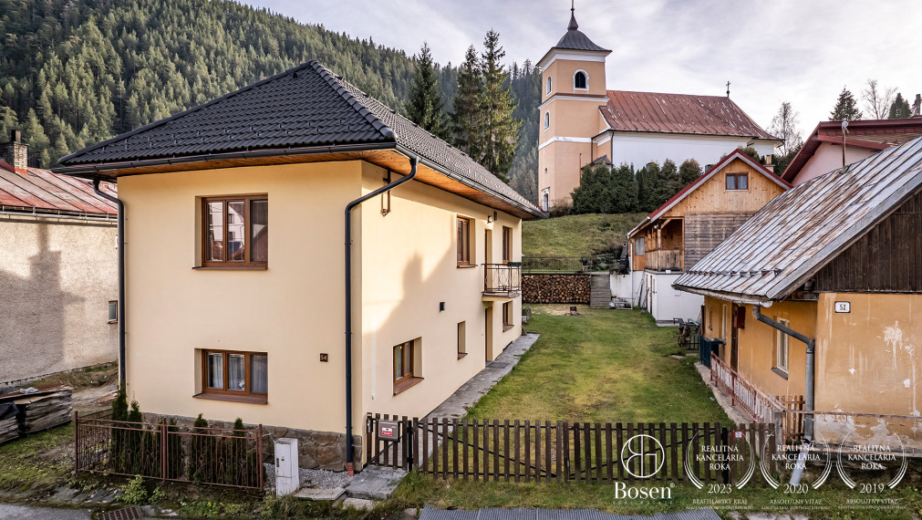 BOSEN | 5 izbový rodinný dom vo vyhľadávanej lokalite Vernár, Slovenský raj, 19 minút od Popradu, 124m²