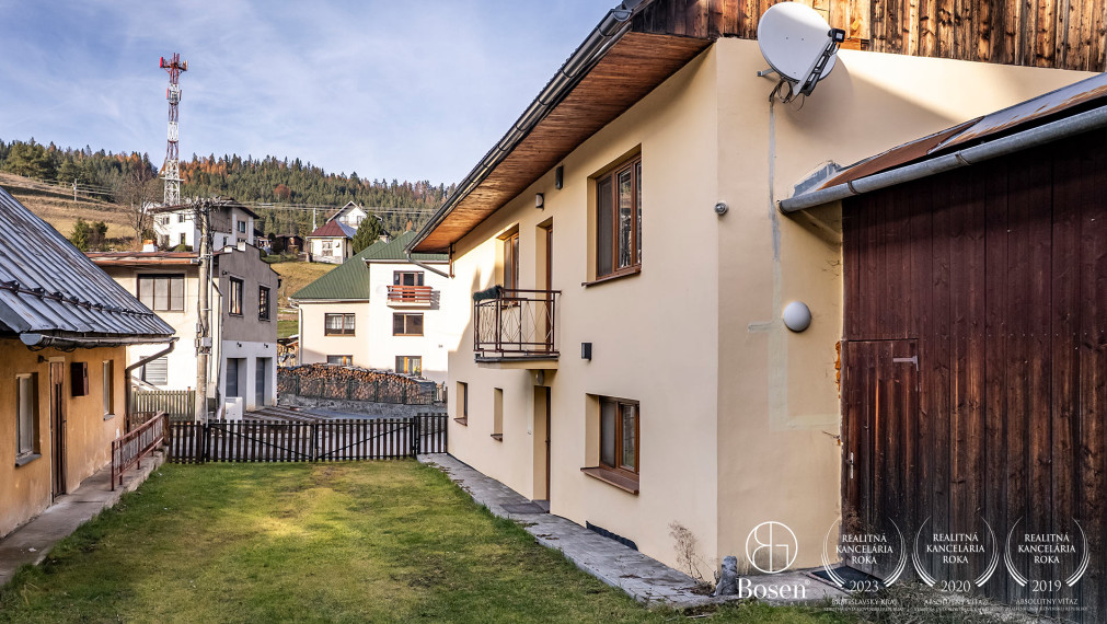 BOSEN | 5 izbový rodinný dom vo vyhľadávanej lokalite Vernár, Slovenský raj, 19 minút od Popradu, 124m²
