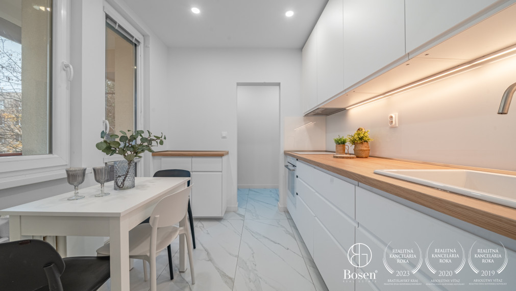 BOSEN | Kompletne zrekonštruovaný a plne zariadený 3i byt, Karlova Ves