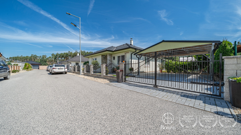 BOSEN| Samostatne stojaci, bezbariérový rodinný dom Malacky - Píniová Alej