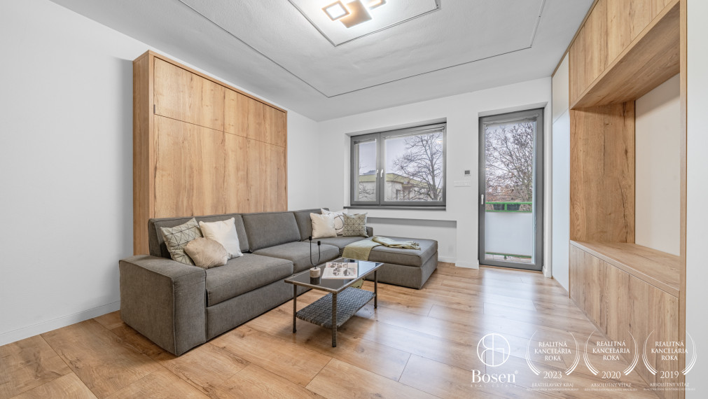 BOSEN |2 izbový byt v Bratislave po rekonštrukcii s balkónom
