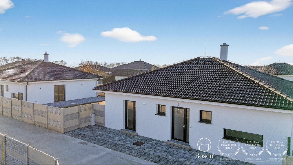 BOSEN | Novostavba 4 izbového rodinného domu Kostolište