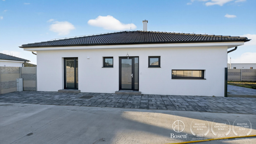 BOSEN | Novostavba 4 izbového rodinného domu Kostolište