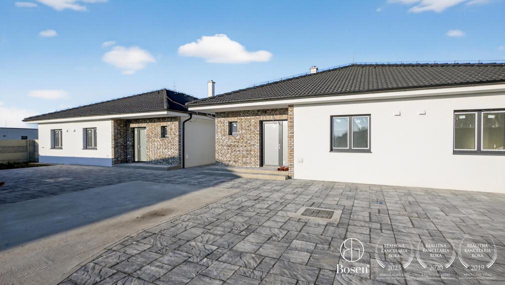 BOSEN | Novostavba 5 izbového rodinného domu Kostolište
