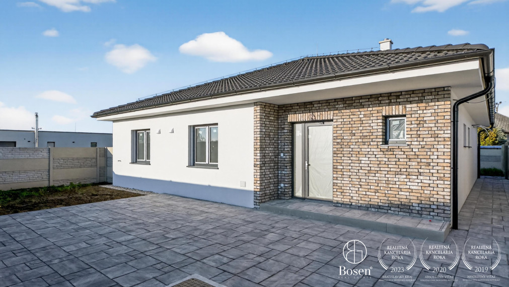 BOSEN | Novostavba 5 izbového rodinného domu Kostolište