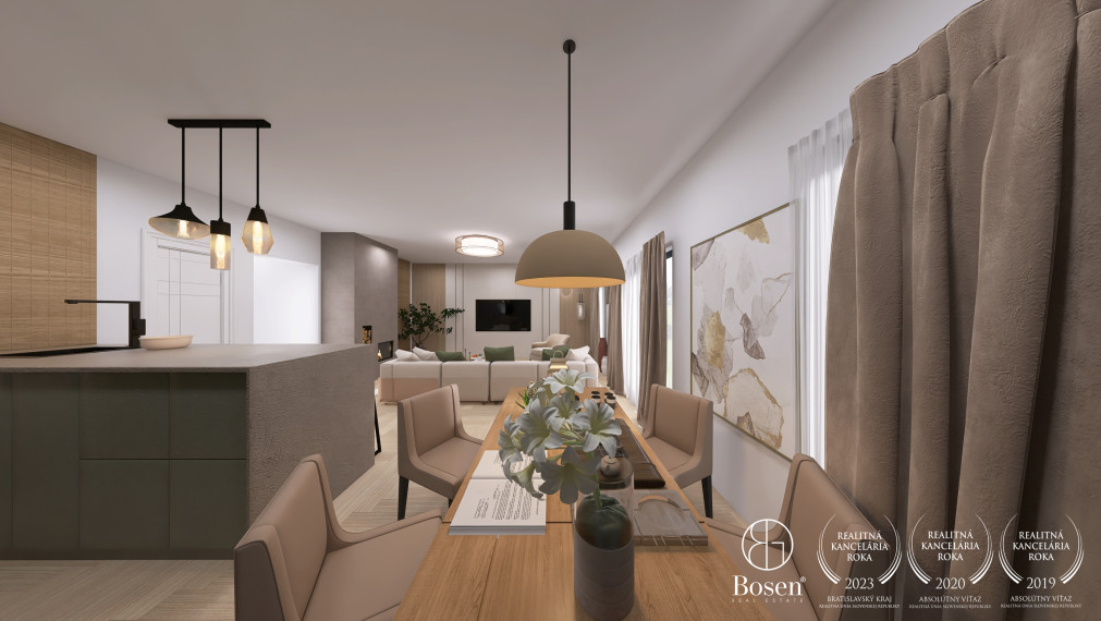 BOSEN | Novostavba 5 izbového rodinného domu Kostolište centrum