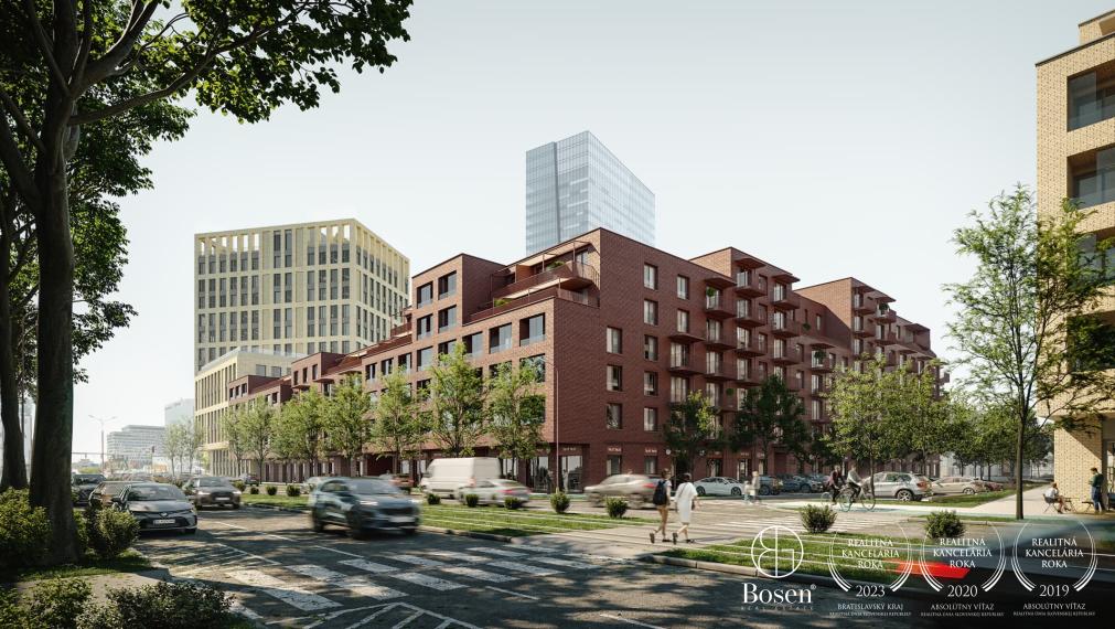 BOSEN | ZWIRN: 2kk priestranný byt v novostavbe, Ružinov, 66 m2