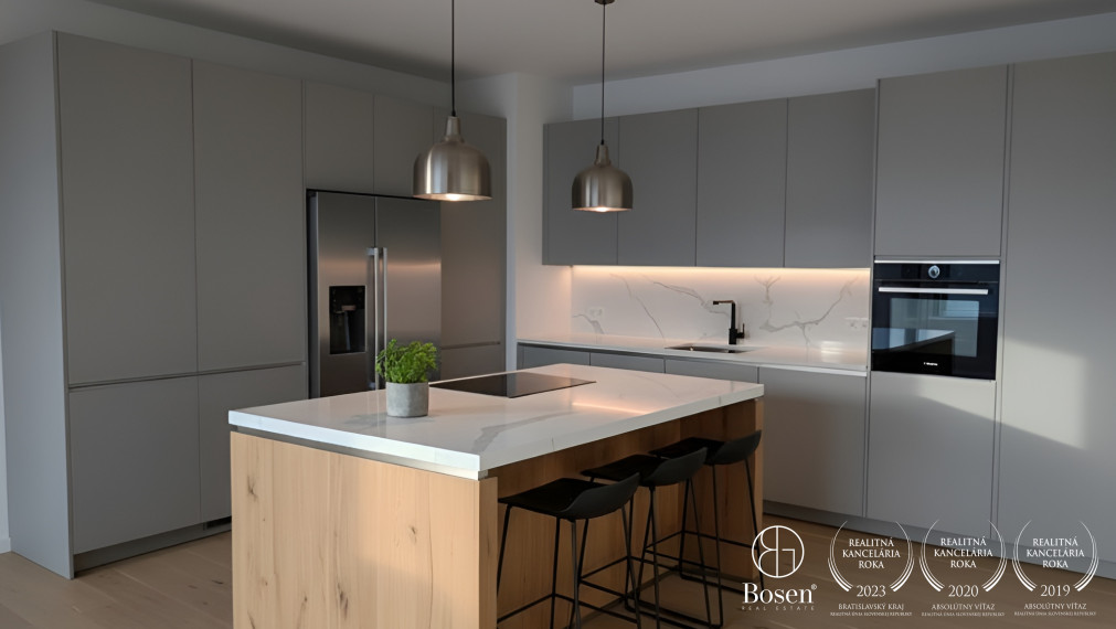 BOSEN | ZWIRN: 2kk priestranný byt v novostavbe, Ružinov, 66 m2