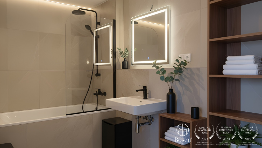 BOSEN | ZWIRN: 2kk priestranný byt v novostavbe, Ružinov, 66 m2