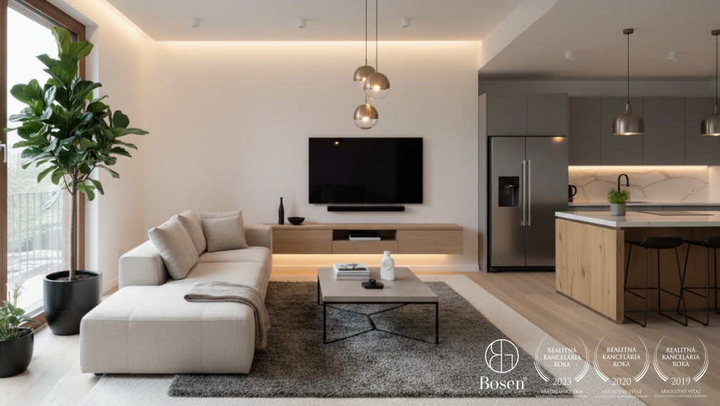 BOSEN | ZWIRN: 2kk priestranný byt v novostavbe, Ružinov, 66 m2