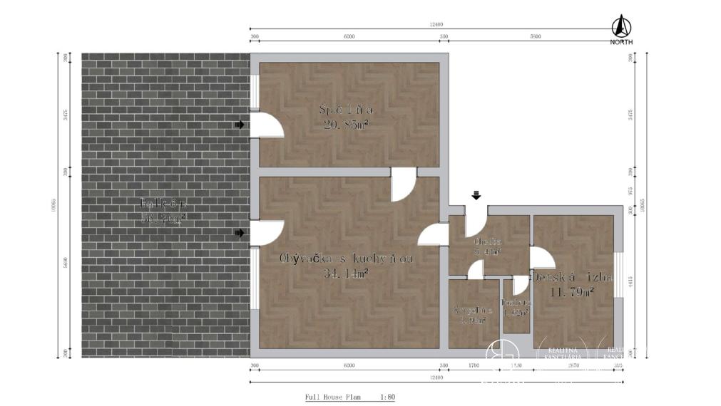 BOSEN | 3 izbový byt s veľkou terasou, 133 m2, Nitra - Zobor