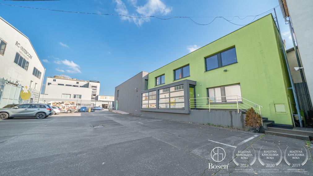 BOSEN | Areál s budovou, skladom a dostatkom parkovania