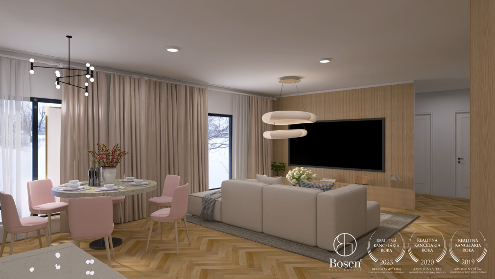 BOSEN | Na predaj novostavba 4i rodinného domu - Tuchyňa
