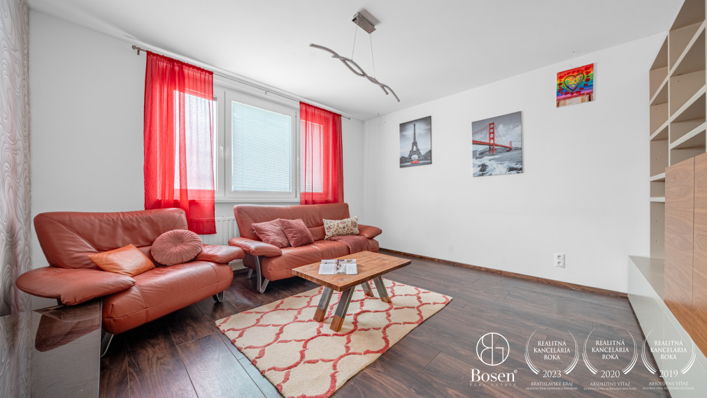BOSEN | Zrekonštruovaný a zariadený 3 izbový byt na Jasovskej ulici, Bratislava