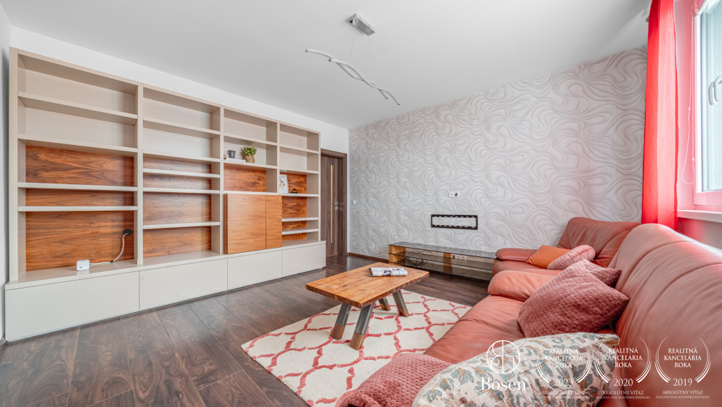 BOSEN | Zrekonštruovaný a zariadený 3 izbový byt na Jasovskej ulici, Bratislava