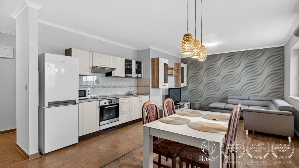 BOSEN | veľký 2 izbový byt vo Veľkých Levároch