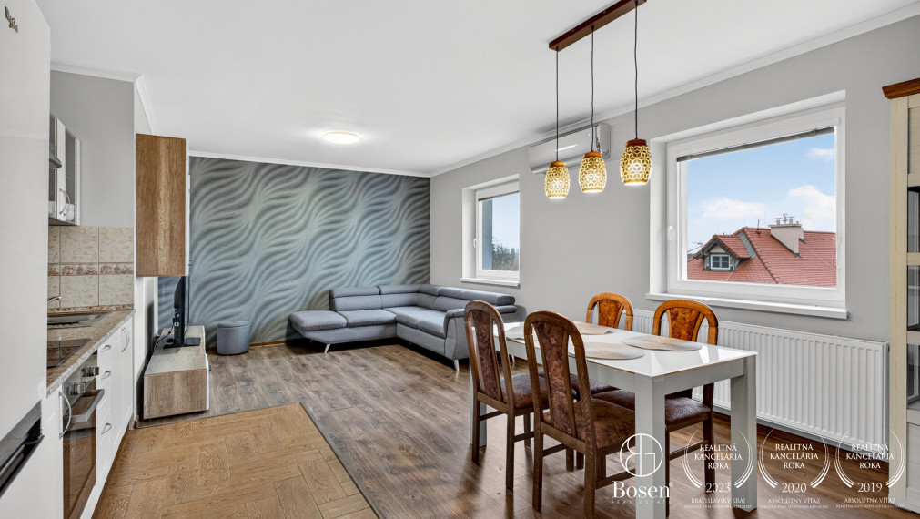 BOSEN | veľký 2 izbový byt vo Veľkých Levároch