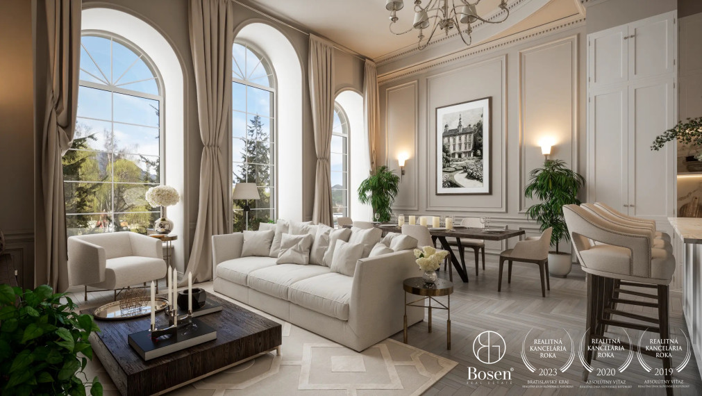 BOSEN | Dotyk histórie - apartmán v kaštieli Žofia