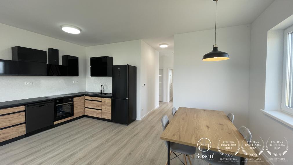 BOSEN | Zariadený trojizbový byt v dvojdome v novej tichej lokalite, Miloslavov, Liesková, 425 m2