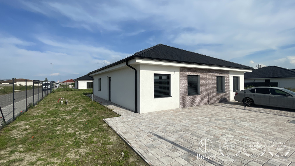 BOSEN | Zariadený trojizbový byt v dvojdome v novej tichej lokalite, Miloslavov, Liesková, 425 m2