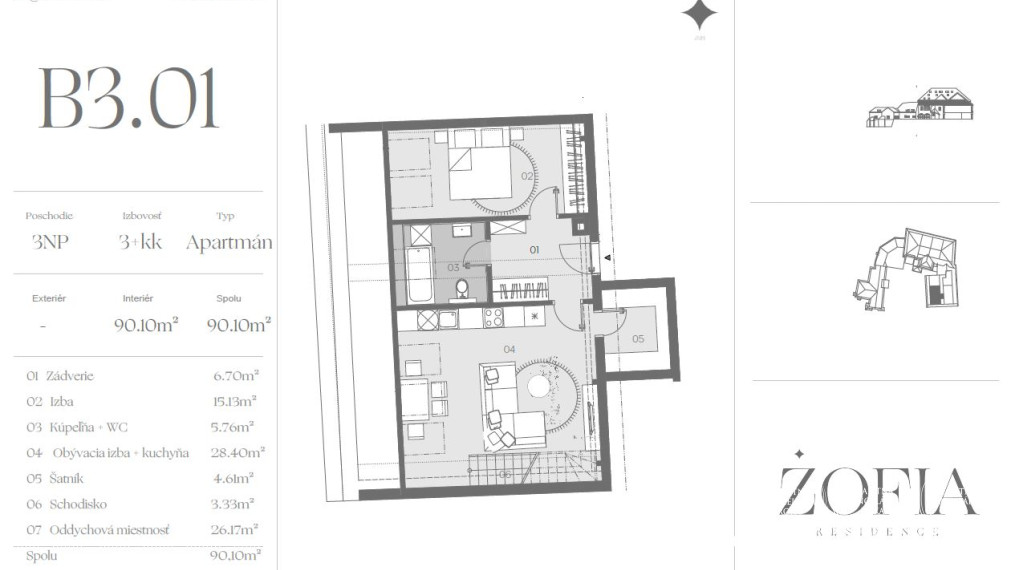 BOSEN | Dotyk histórie - apartmán v kaštieli Žofia