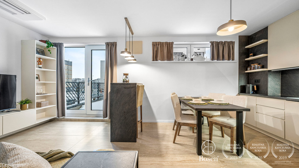 BOSEN |  Moderný 4 izbový apartmánový byt v novostavbe, Dlhé Hony, Poprad, 94m2