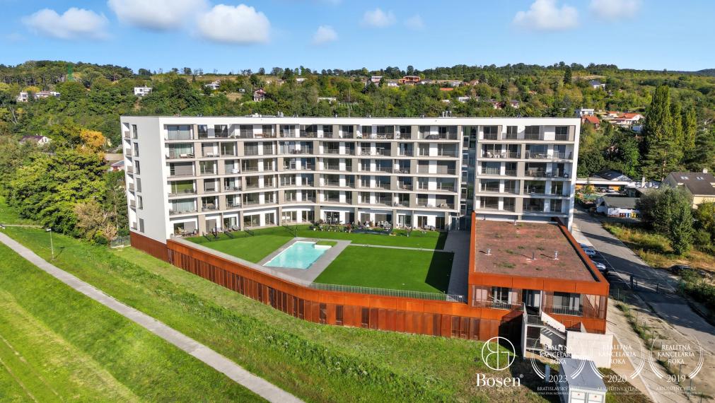 BOSEN | BLUEWAVE 2 izbový byt s výhľadom na rieku, Banka, Piešťany, 85.17 m2